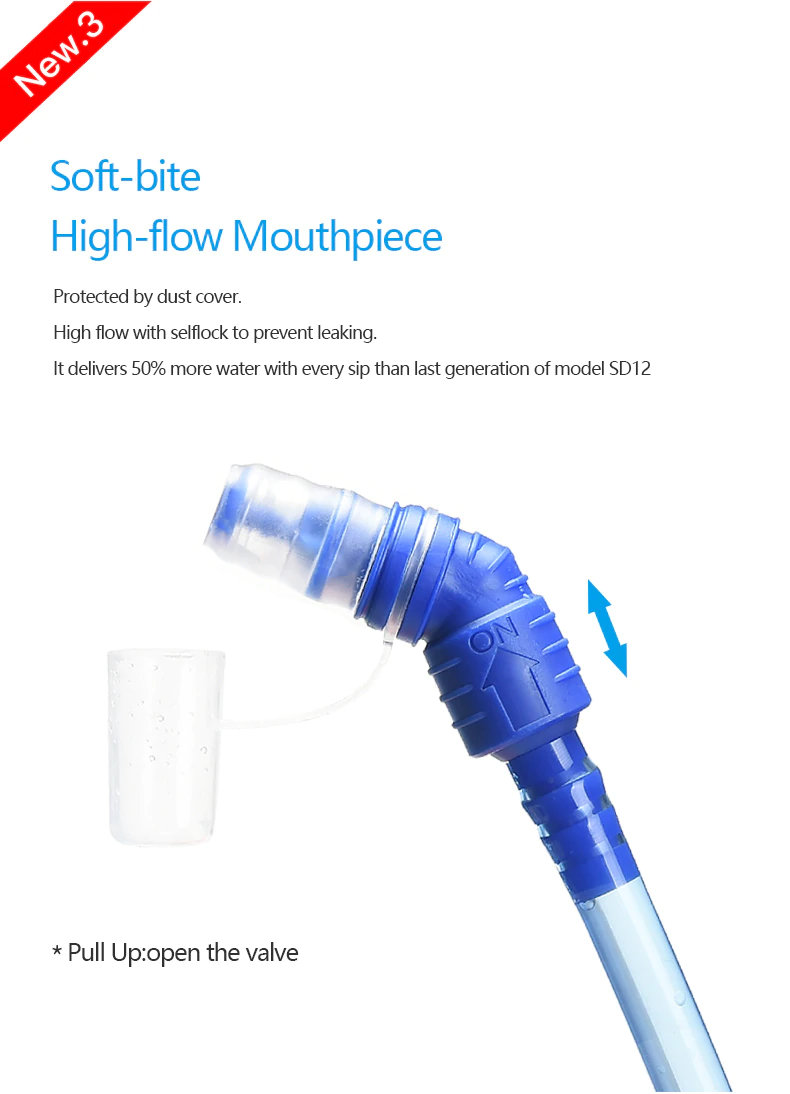 Túi nước kèm ống Aonijie SD51 - Dung tích 1L-1.5L - 2L - 3L - Ảnh 9