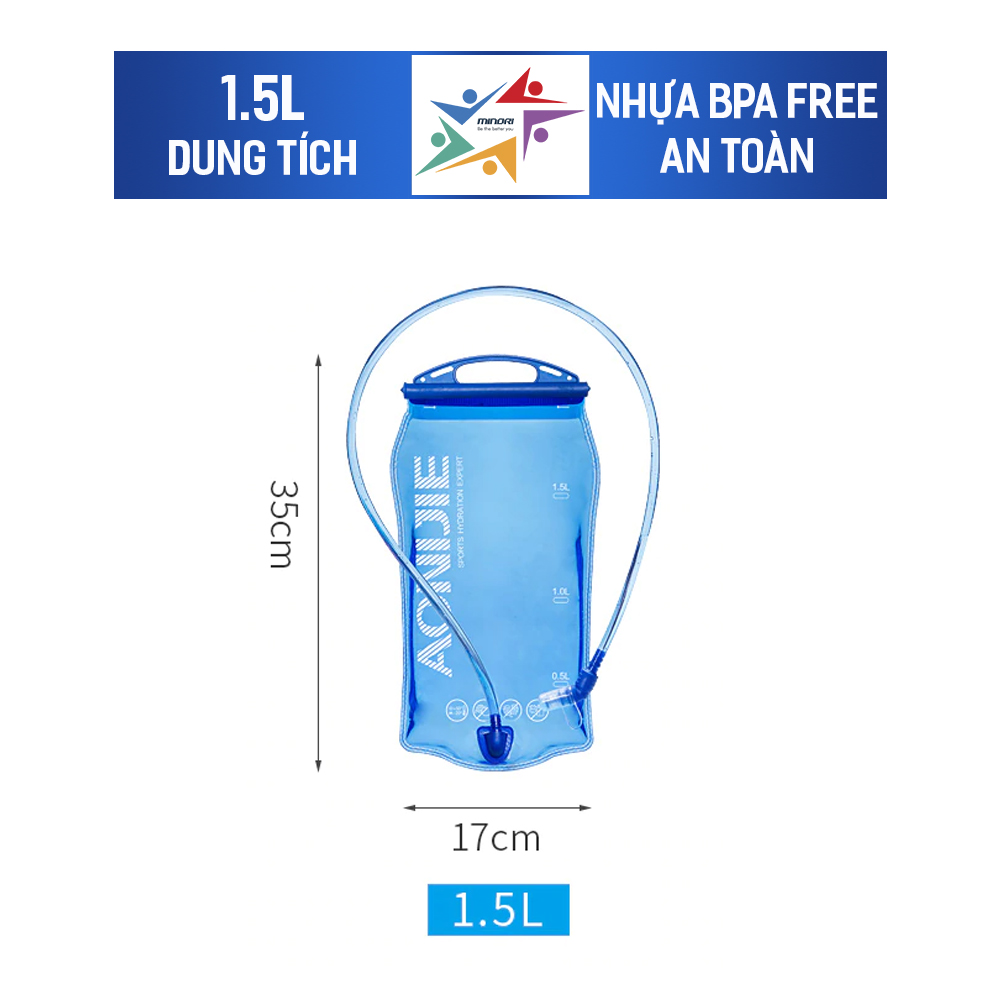 Túi nước kèm ống Aonijie SD51 - Dung tích 1L-1.5L - 2L - 3L
