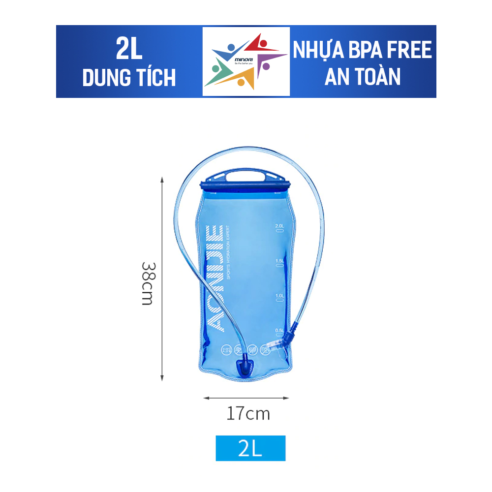 Túi nước kèm ống Aonijie SD51 - Dung tích 1L-1.5L - 2L - 3L - Ảnh 3