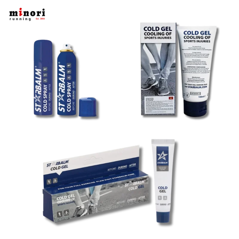 Chai Xịt/Gel Làm Lạnh Starbalm Hỗ Trợ Chấn Thương Khi Hoạt Động Thể Thao