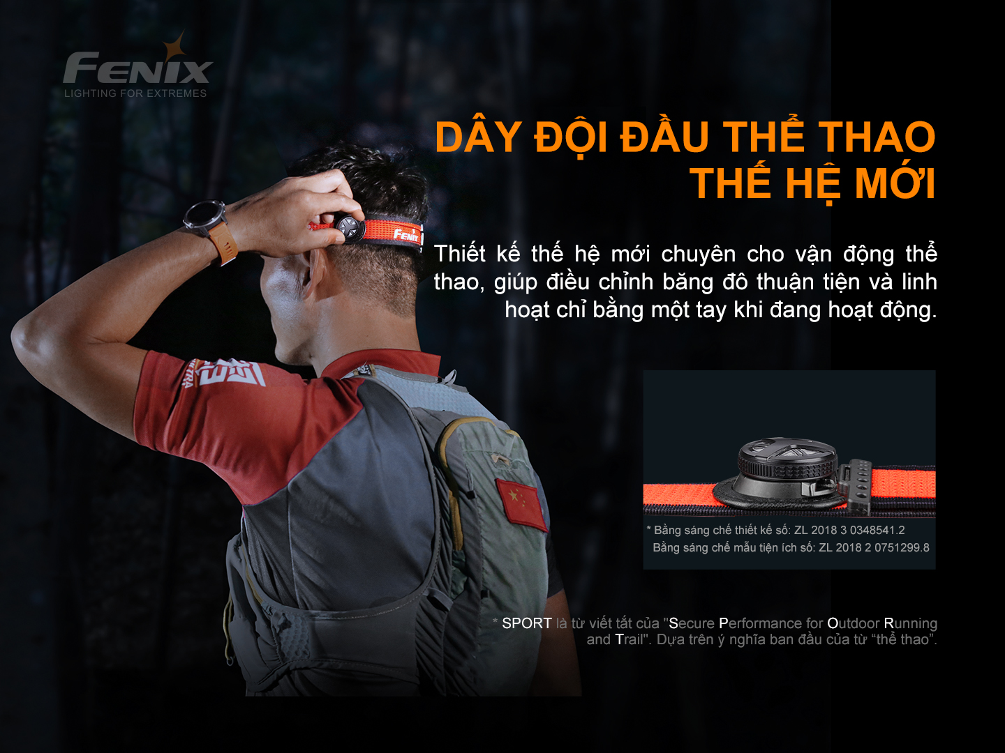 Đèn Pin Đội Đầu Fenix HL18R-T - Ảnh 3