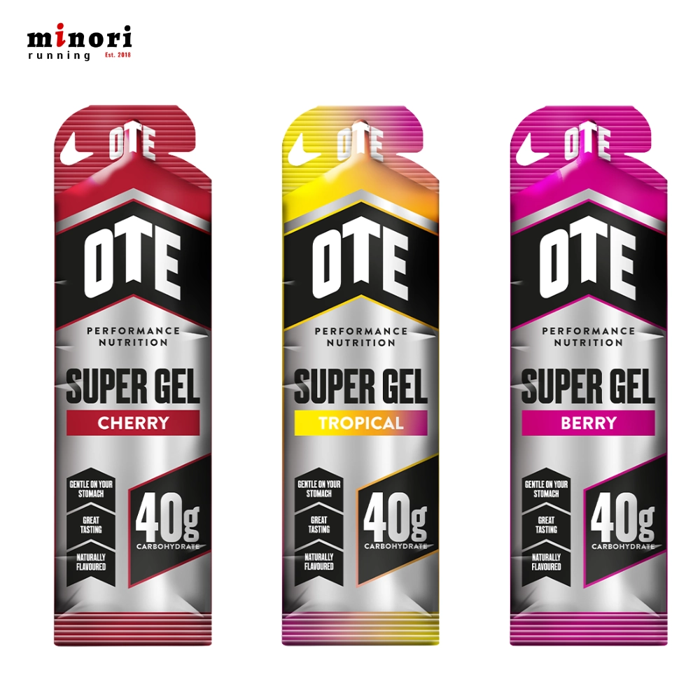 OTE Super Gel, Gel năng lượng nhanh dạng Lỏng, dễ ăn, vị trái cây tự nhiên