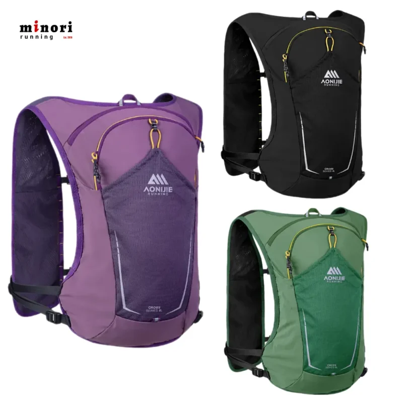 Balo Vest Nước Aonijie C9125 Leo Núi, Chạy Trail Dung Tích 8L