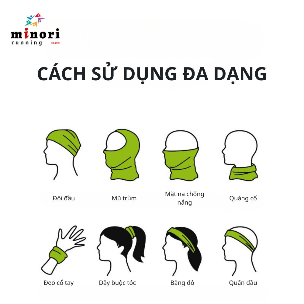 Khăn đa năng Thể thao Map Brother Chống nắng hiệu quả - Ảnh 12