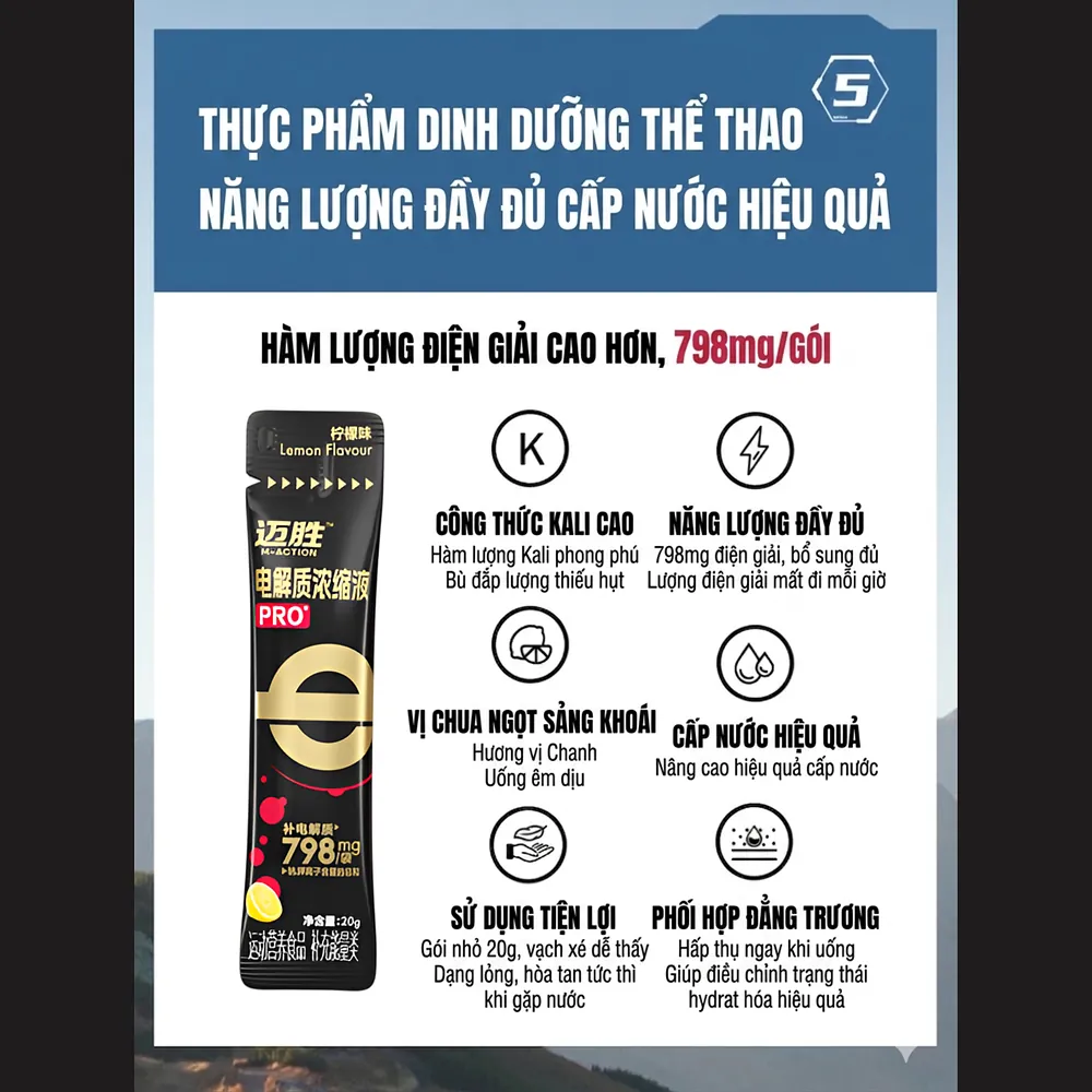 Muối Điện Giải Cô Đặc Maction Pro - Ảnh 7