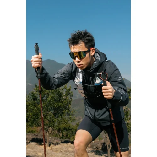Gậy Chạy Trail Kevlar Carbon Aonijie E4219 – Công Nghệ Kevlar Chống Gãy, Chỉ Từ 126g, Tay Cầm Bamboo Bionic