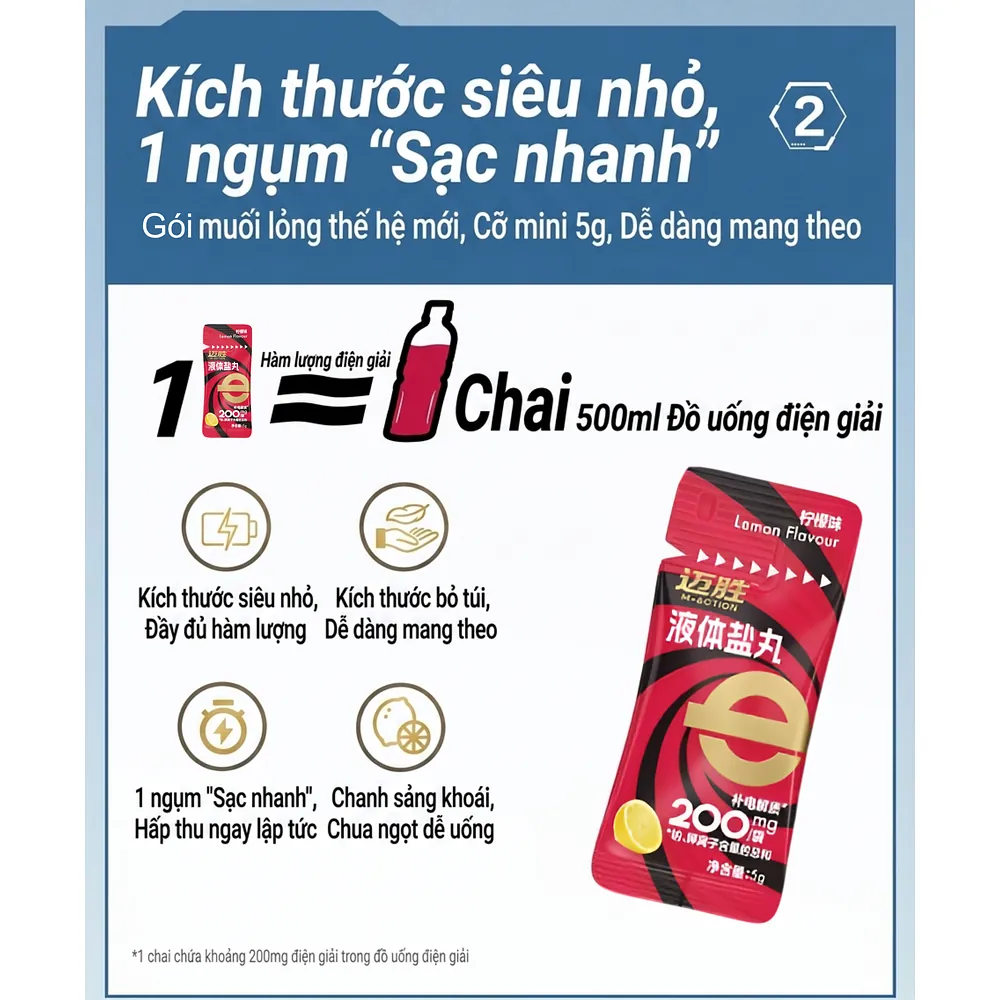 Muối Điện Giải Dạng Lỏng Maction - Ảnh 5