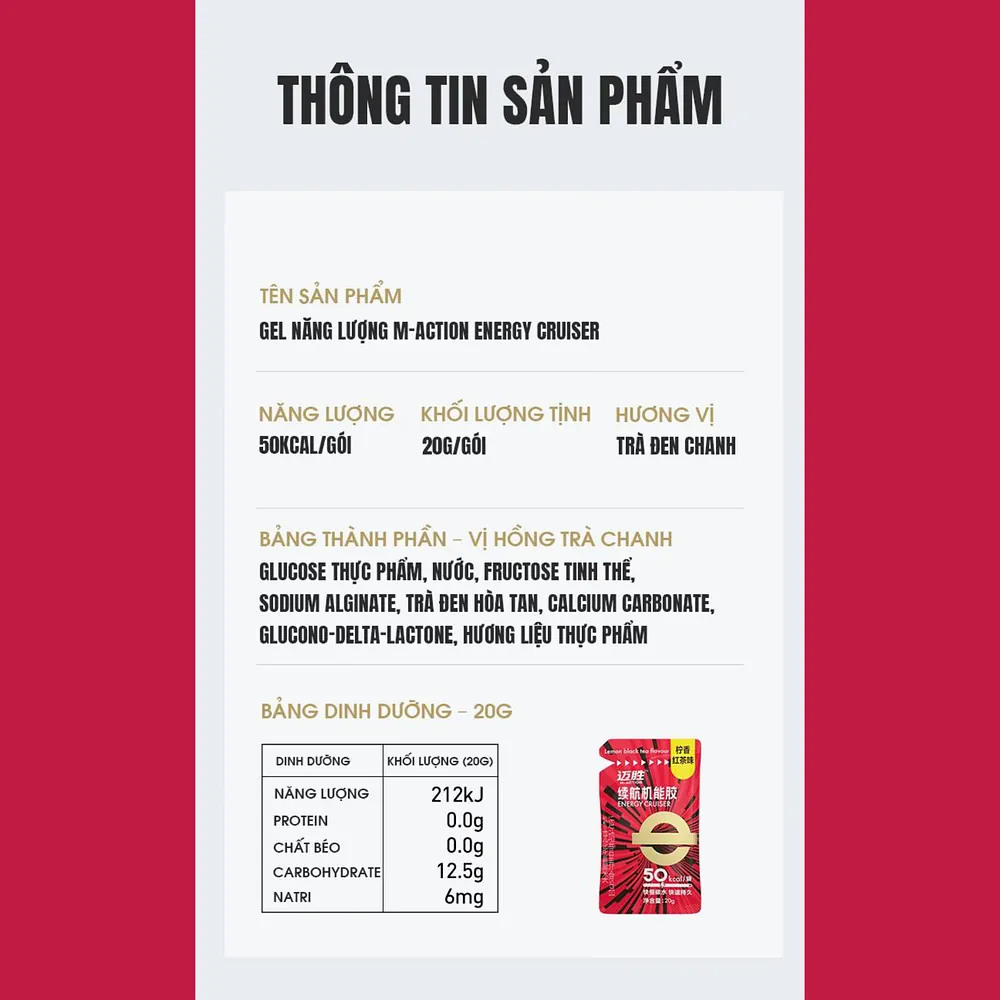 Gel Năng Lượng Maction - Ảnh 12