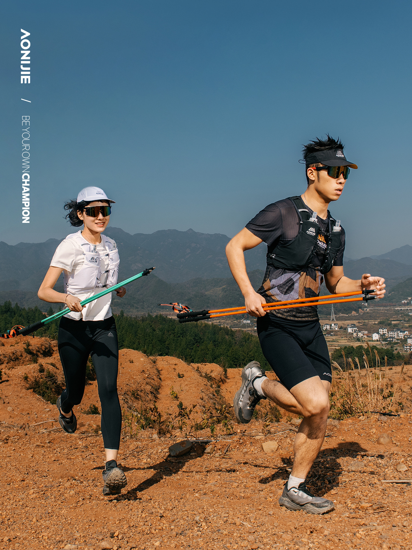 Gậy Chạy Trail AONIJIE E4216 Hợp Kim Nhôm - Ảnh 6
