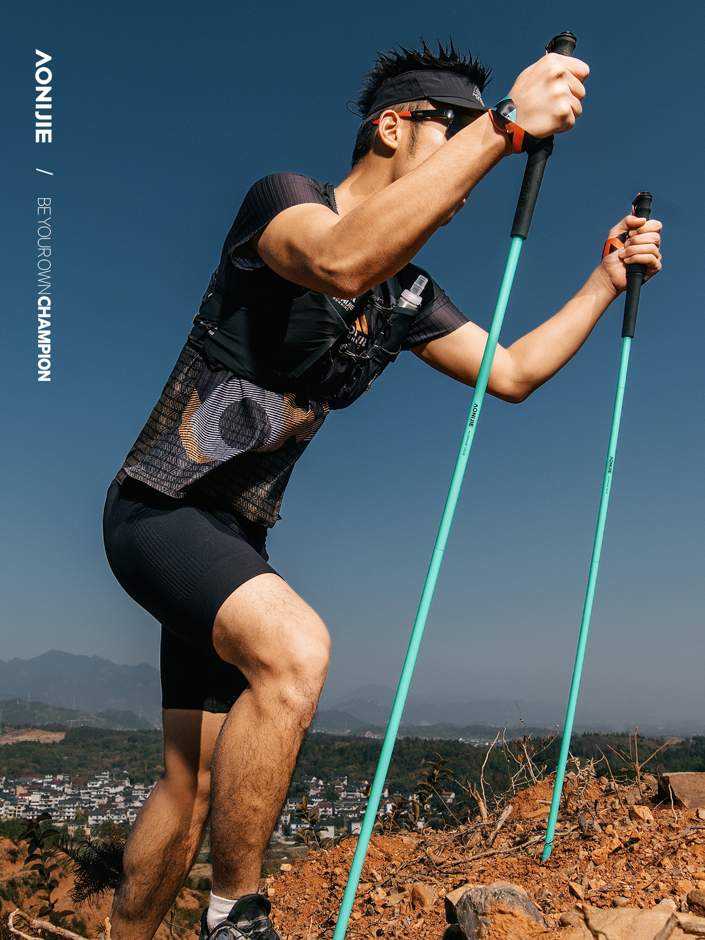 Gậy Chạy Trail AONIJIE E4216 Hợp Kim Nhôm - Ảnh 5