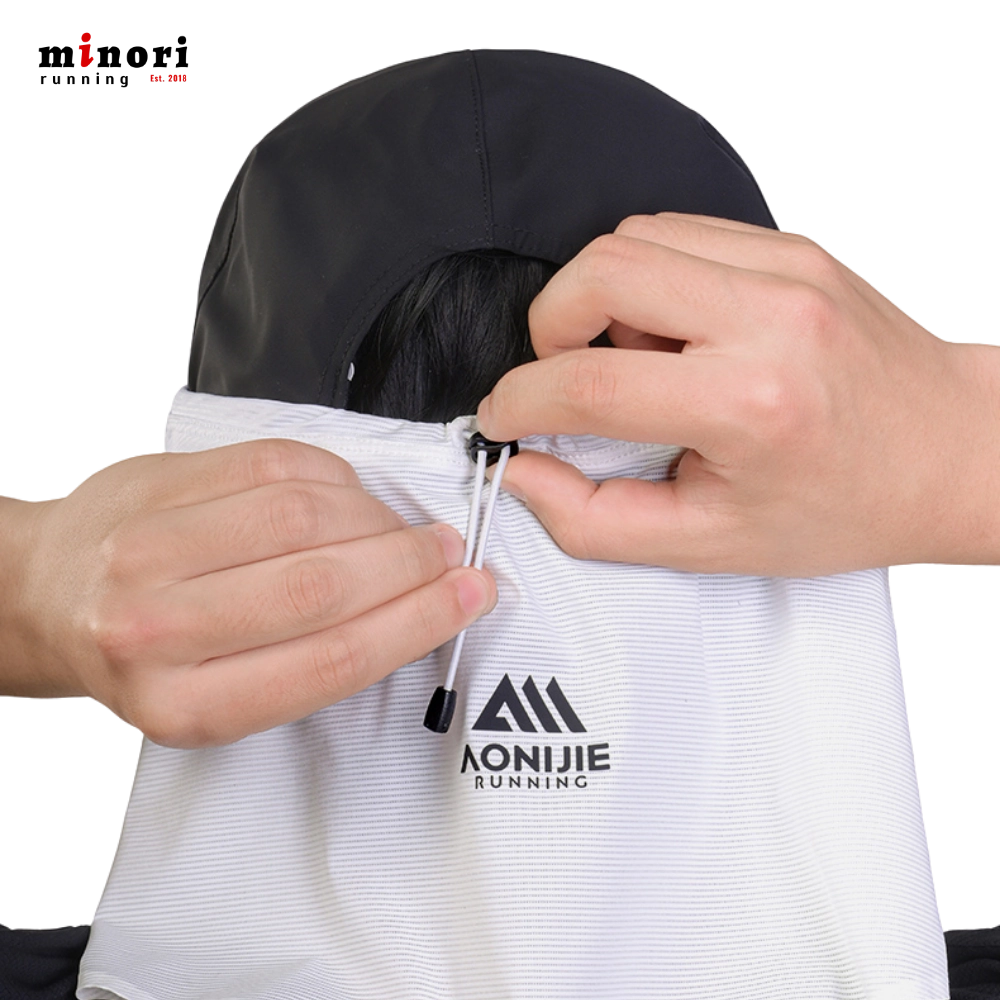 Khăn Che Gáy Chống Nắng Aonijie E4639 Trắng - Ảnh 4